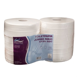 6 ruller toiletpapir Extra soft Pristine 2-lag 320 m.