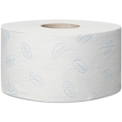 Tork T2 Premium jumbo toiletpapir lille genbrug 2-lags
