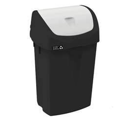 Affaldsbeholder Nordic Recycle 15 ltr. hvid