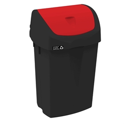 Affaldsbeholder Nordic Recycle 15 ltr. rød