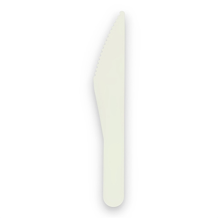 Kniv Verive 15,7 cm pap hvid