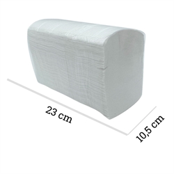 Pristine V-fold Håndklædeark 2-lags ekstra soft